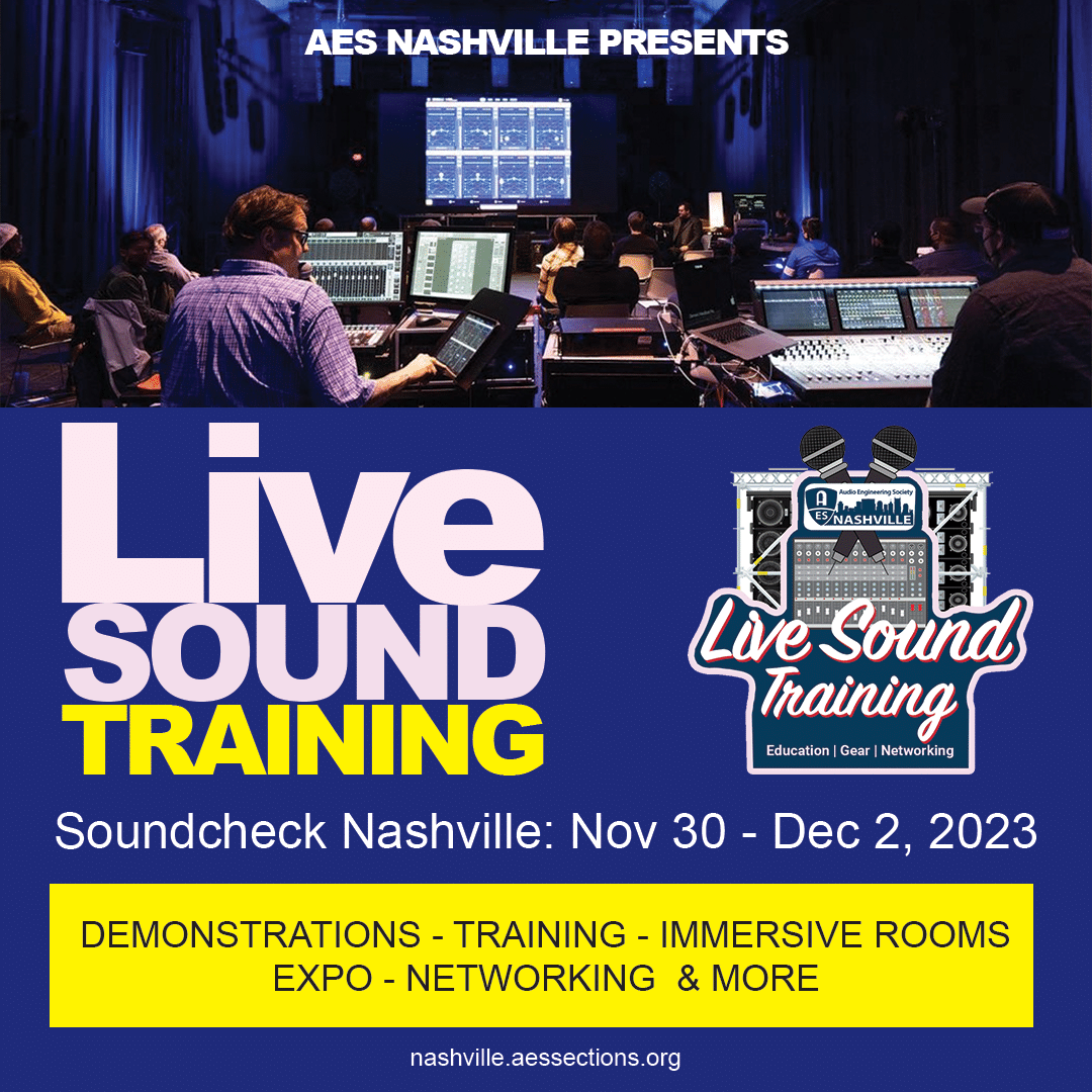 Live Sound Training 2023
